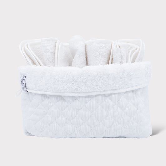 Set lavette in spugna di cotone