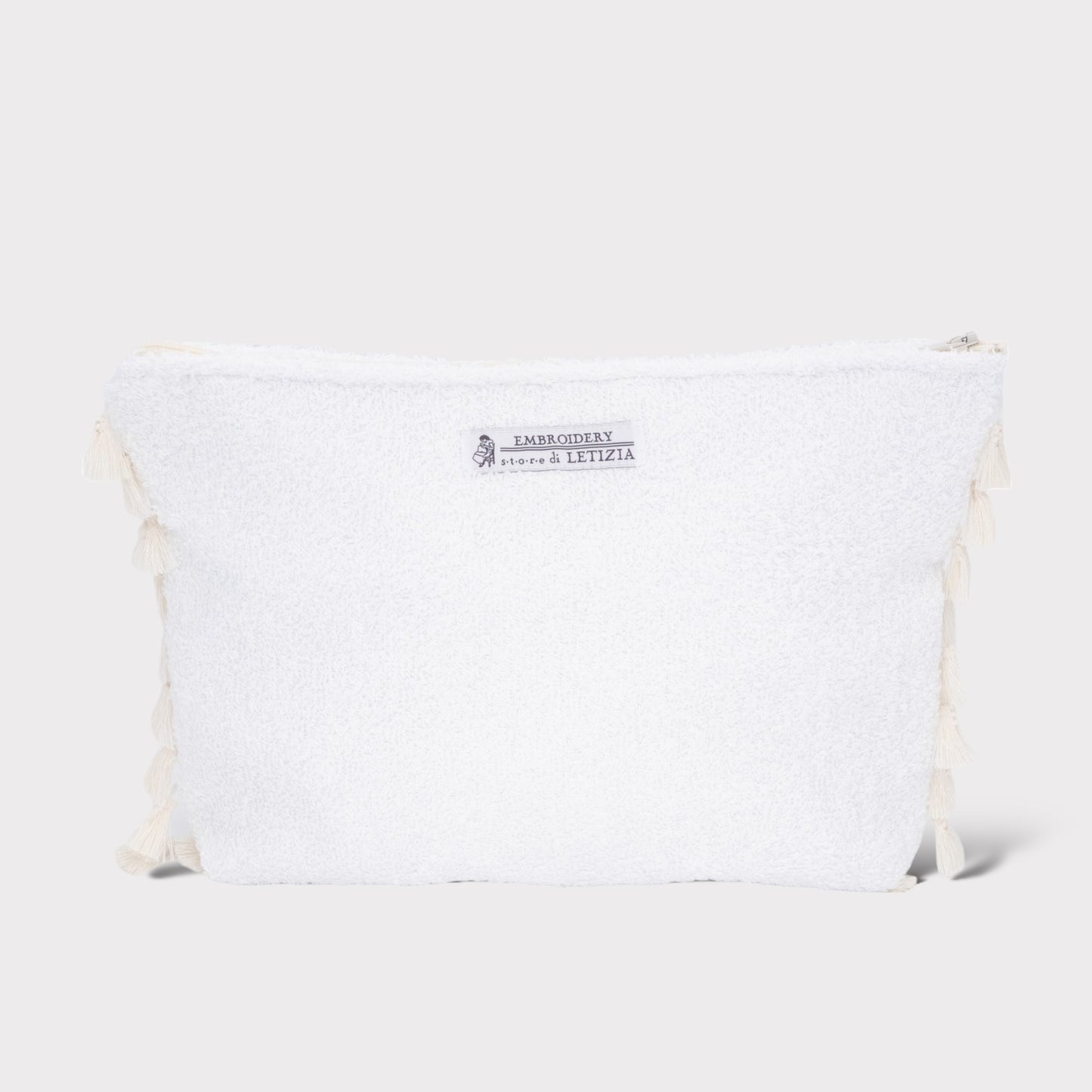 Nécessaire Marinaio - en éponge blanche et broderie