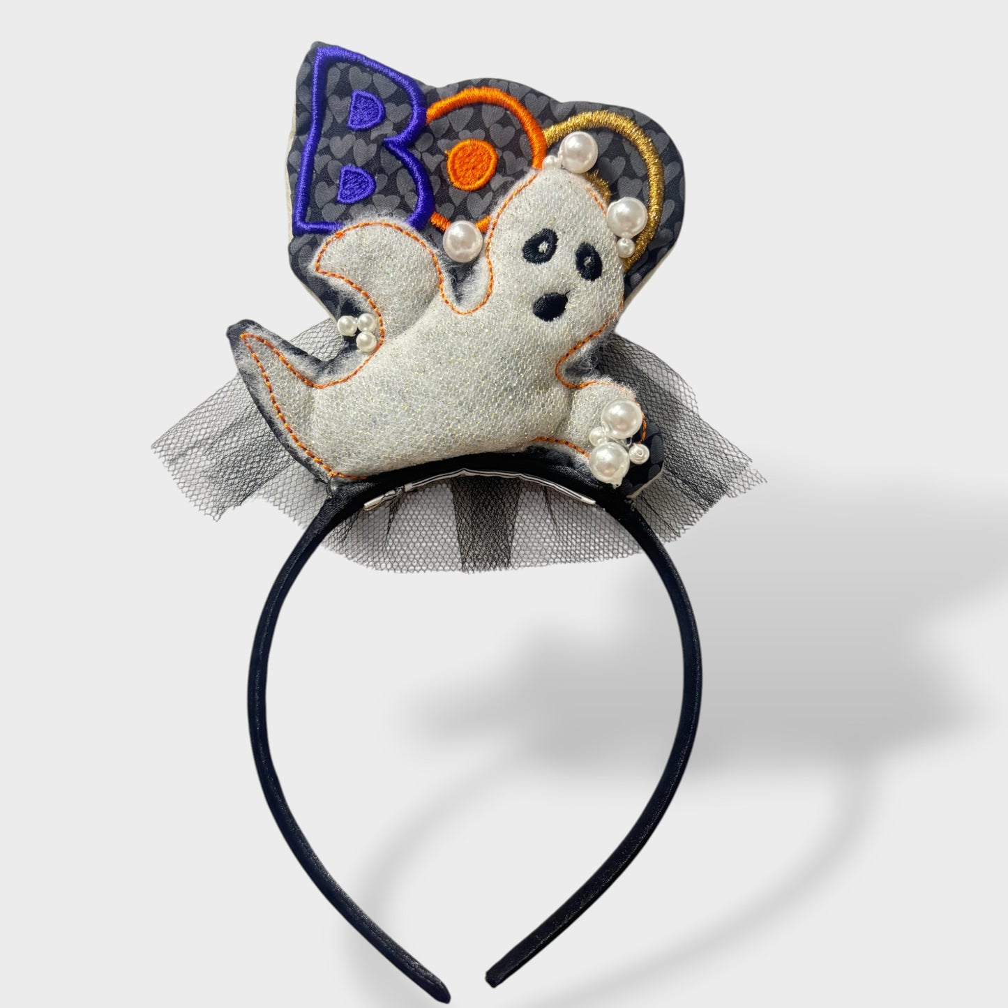 Cerchietto capelli fantasmino BOO Halloween