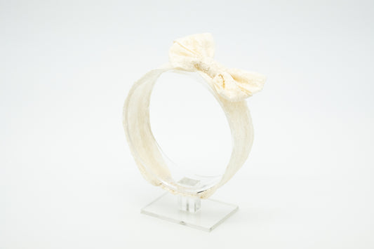 Newborn Headband in Valenciennes