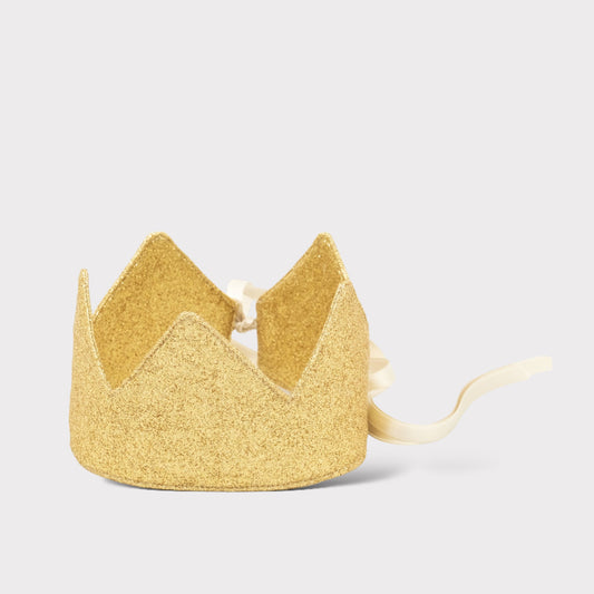Corona per Capelli in Oro Glitter - Embroidery Store di Letizia