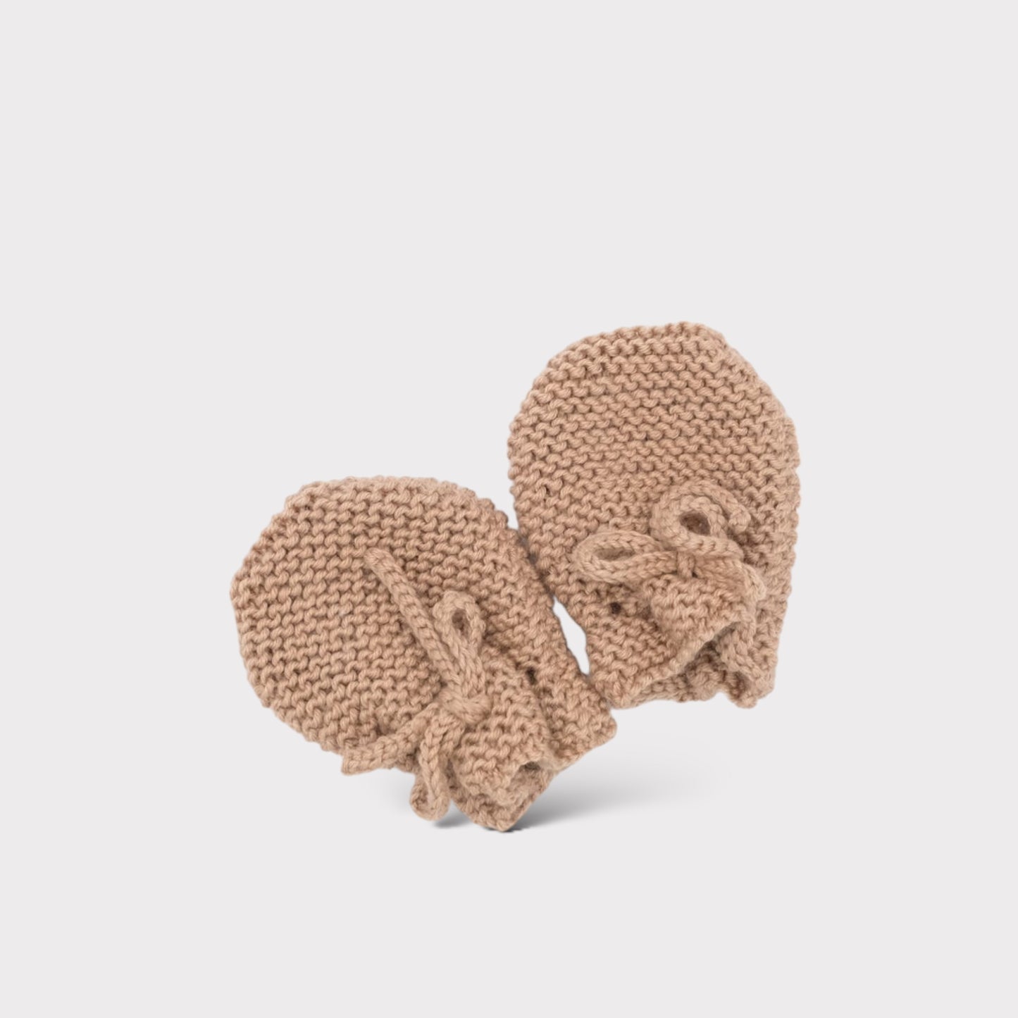 Newborn Gloves in Wool, Cashmere and Silk | Sizes 0-6 Months - Letizia's Embroidery Store